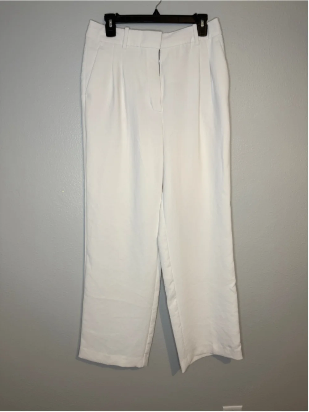 Aritzia Wilfred Effortless Linen TENCEL Wide Leg Pants Sz 10